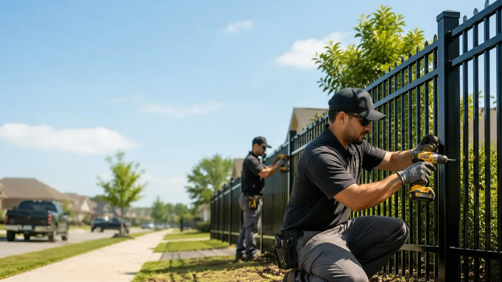 Metal Fence Installation in Garfield, GA